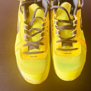 HEAD Vibrant Yellow Tennis Shoes Boys size 6
